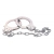 Наручники из металла с длинной цепочкой CHROME HANDCUFFS METAL HANDCUFFS W. KEY - NMC - купить с доставкой в Воронеже