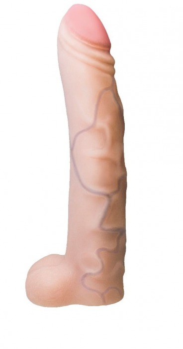 Фаллическая насадка REAL Standard - 17 см. - LOVETOY (А-Полимер) - купить с доставкой в Воронеже