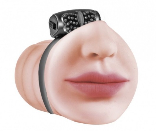 Мастурбатор-ротик с виброкольцом Satisfaction Beloved - Lola Games - в Воронеже купить с доставкой