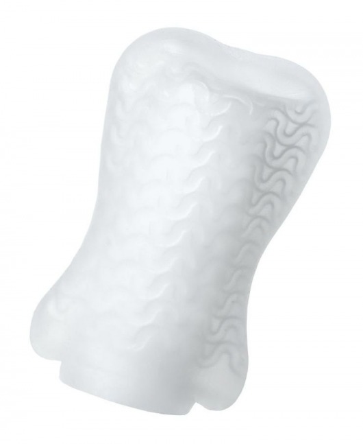 Белый мастурбатор A-Toys Pocket Wavy - A-toys - в Воронеже купить с доставкой