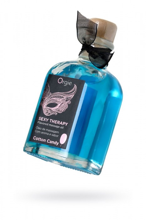 Массажное масло Orgie Lips Massage со вкусом сахарной ваты - 100 мл. - ORGIE - купить с доставкой в Воронеже