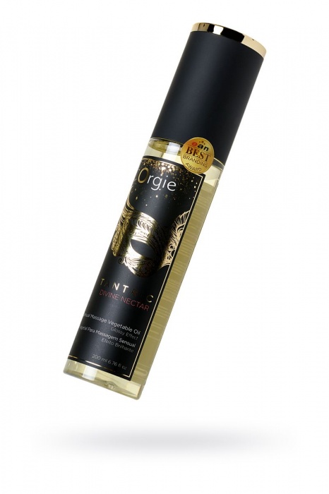 Растительное массажное масло Orgie Tantric Divine Nectar - 200 мл. - ORGIE - купить с доставкой в Воронеже