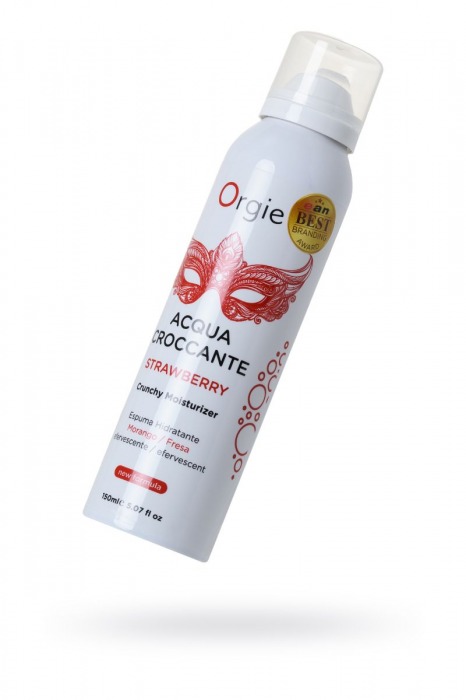 Шипучая увлажняющая пена для чувственного массажа Orgie Acqua Croccante - 150 мл. - ORGIE - купить с доставкой в Воронеже