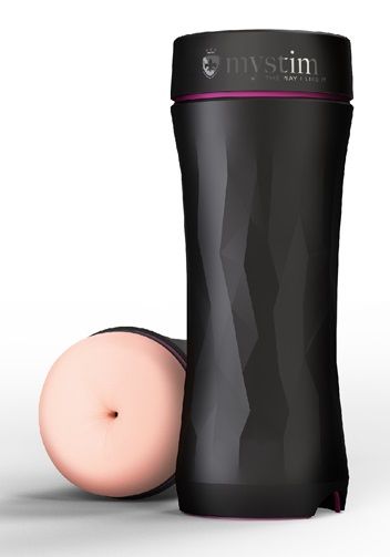 Мастурбатор-анус Opus E Anal с возможностью подключения электростимуляции - MyStim - купить с доставкой в Воронеже