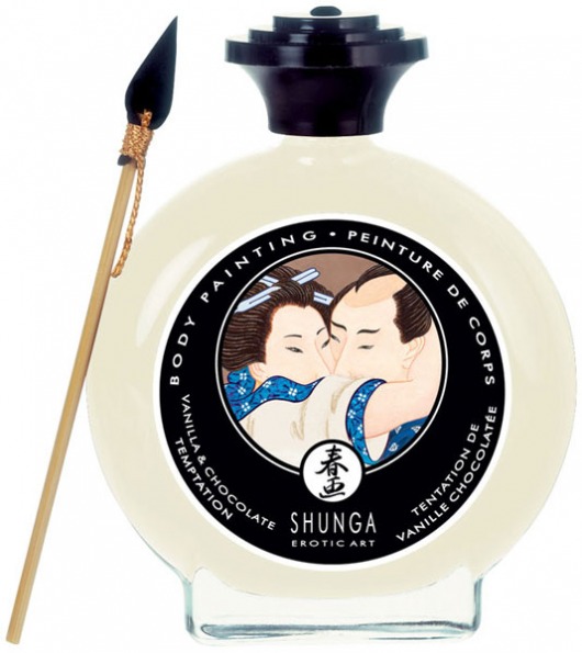 Декоративная крем-краска для тела с ароматом шоколада и ванили -  - Магазин феромонов в Воронеже