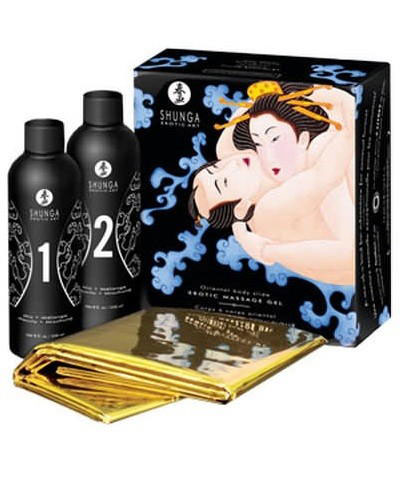 Массажный гель с запахом экзотических фруктов - Shunga - купить с доставкой в Воронеже