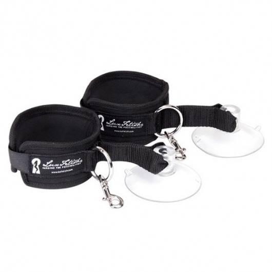 Наручники с присосками Sexy Suction - Lux Fetish - купить с доставкой в Воронеже