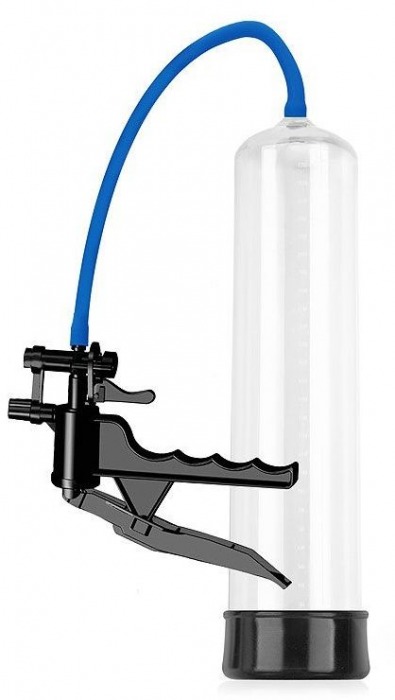 Прозрачная вакуумная помпа Sex Expert с ручным насосом - Sex Expert - в Воронеже купить с доставкой