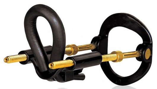 Черный экстендер-растяжитель пениса - Sex Expert - в Воронеже купить с доставкой