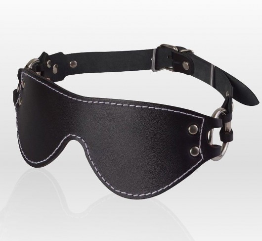 Маска из натуральной кожи с контрастной строчкой по краю - Sitabella - купить с доставкой в Воронеже