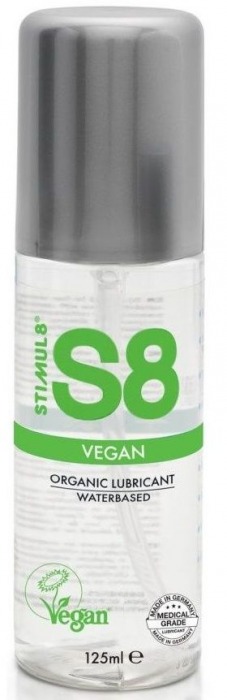 Веганский лубрикант на водной основе S8 Vegan Lube - 125 мл. - Stimul8 - купить с доставкой в Воронеже
