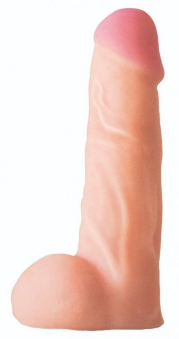 Телесная насадка на Harness с коннектором BLACK LINE - 17 см. - LOVETOY (А-Полимер) - купить с доставкой в Воронеже