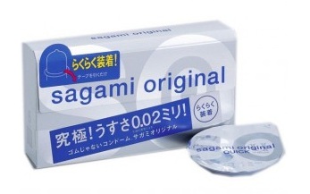 Ультратонкие презервативы Sagami Original QUICK - 6 шт. - Sagami - купить с доставкой в Воронеже
