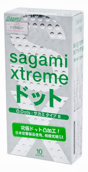 Презервативы Sagami Xtreme Type-E с точками - 10 шт. - Sagami - купить с доставкой в Воронеже