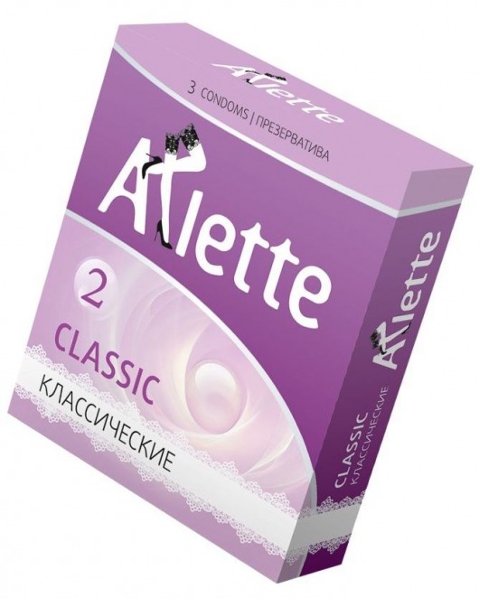 Классические презервативы Arlette Classic - 3 шт. - Arlette - купить с доставкой в Воронеже