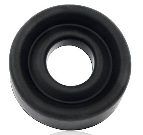 Черная гладкая насадка на помпу размера L - Sex Expert - в Воронеже купить с доставкой