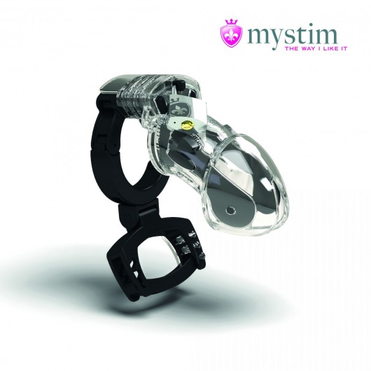 Пояс верности с электростимуляцией Pubic Enemy No 3 - MyStim - купить с доставкой в Воронеже