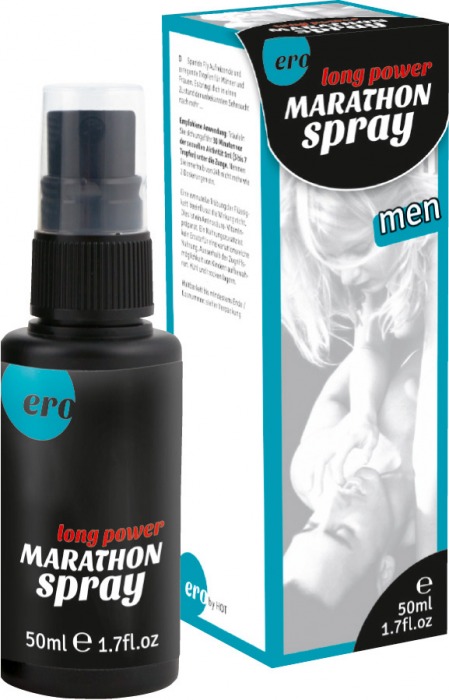 Пролонгирующий спрей для мужчин Long Power Marathon Spray - 50 мл. - Ero - купить с доставкой в Воронеже