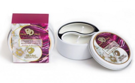 Массажная свеча  Райская вишня - БиоМед - купить с доставкой в Воронеже