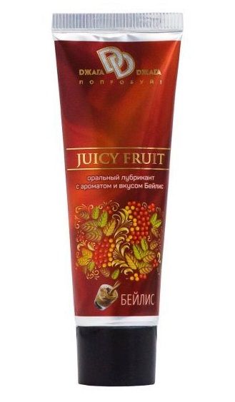 Интимный съедобный лубрикант JUICY FRUIT с ароматом  Бейлис  - 30 мл. - БиоМед - купить с доставкой в Воронеже