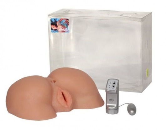 Реалистичная попка из неоскин с вибрацией - LOVETOY (А-Полимер) - в Воронеже купить с доставкой