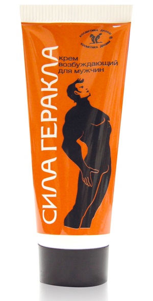 Возбуждающий крем для мужчин  Сила Геракла  - 15 мл. - Биоритм - купить с доставкой в Воронеже
