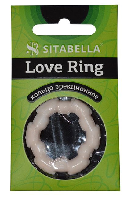 Фигурное эрекционное кольцо из киберкожи - Sitabella - в Воронеже купить с доставкой