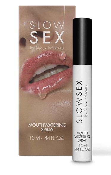 Спрей для усиления слюноотделения Slow Sex Mouthwatering Spray - 13 мл. - Bijoux Indiscrets - купить с доставкой в Воронеже