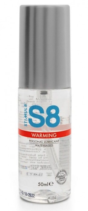 Cогревающий лубрикант на водной основе Stimul8 Warming Lube - 50 мл. - Stimul8 - купить с доставкой в Воронеже