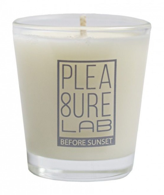 Массажная свеча Before Sunset с ароматом пачули - 50 мл. - Pleasure Lab - купить с доставкой в Воронеже