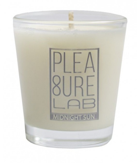 Массажная свеча Midnight Sun с ароматом инжира - 50 мл. - Pleasure Lab - купить с доставкой в Воронеже