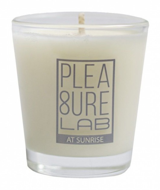 Массажная свеча At Sunrise со сладким ароматом какао - 50 мл. - Pleasure Lab - купить с доставкой в Воронеже