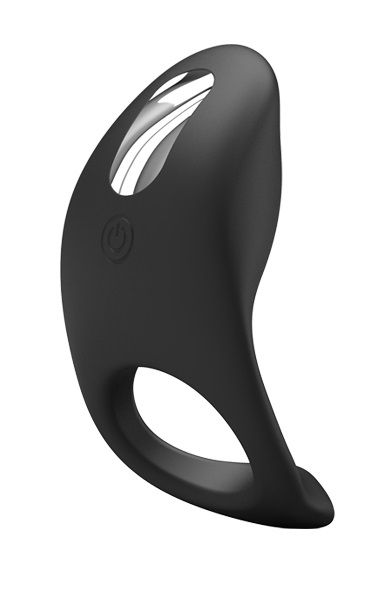 Черное перезаряжаемое эрекционное кольцо Gemma - Baile - в Воронеже купить с доставкой