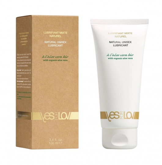 Натуральный лубрикант с алоэ вера и экстрактом шалфея - 100 мл. - YESforLOV - купить с доставкой в Воронеже