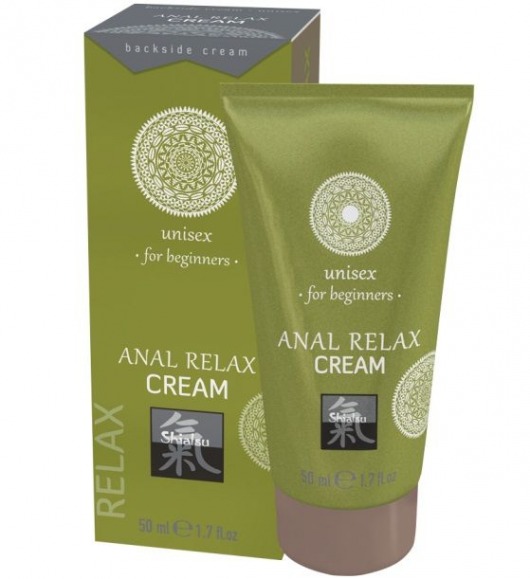 Анальный крем Anal Relax Cream - 50 мл. - Shiatsu - купить с доставкой в Воронеже