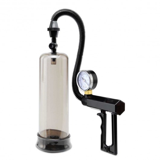 Черная мужская помпа PISTOL-GRIP POWER - Pipedream - в Воронеже купить с доставкой