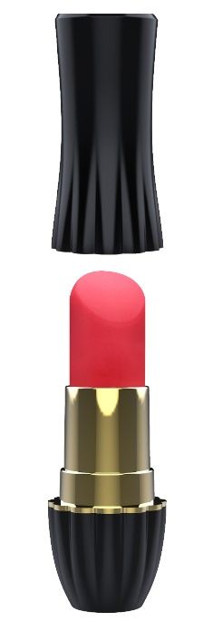Клиторальный стимулятор-помада LIPSTICK - 9,3 см. - Dream Toys - купить с доставкой в Воронеже