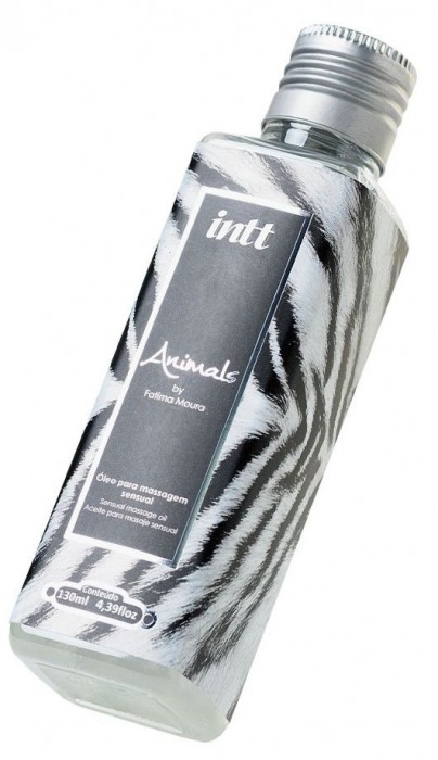 Массажное масло ANIMALS by Fatima Moura с возбуждающим эффектом - 130 мл. - INTT - купить с доставкой в Воронеже