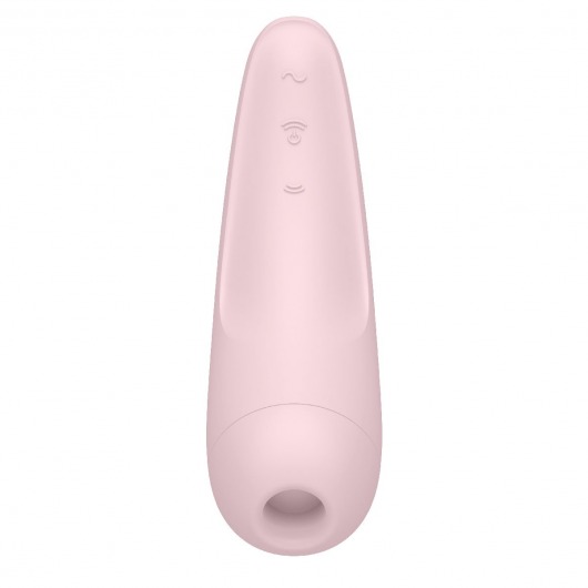 Розовый вакуум-волновой стимулятор Satisfyer Curvy 2+ - Satisfyer