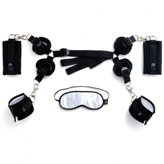 Комплект бондажа Under The Bed Restraints Kit - Fifty Shades of Grey - купить с доставкой в Воронеже