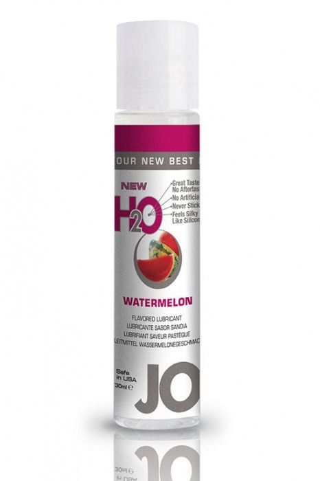 Лубрикант с ароматом арбуза JO Flavored Watermelon - 30 мл. - System JO - купить с доставкой в Воронеже