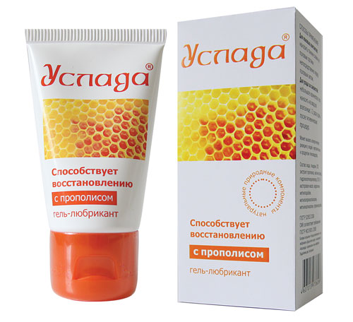 Гель-лубрикант  Услада  с прополисом - 30 гр. - Биоритм - купить с доставкой в Воронеже