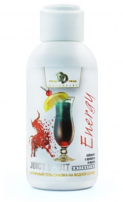 Интимный гель-смазка JUICY FRUIT с ароматом энергетика - 100 мл. - БиоМед - купить с доставкой в Воронеже