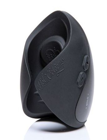 Черный инновационный мужской вибратор PULSE SOLO ESSENTIAL - Hot Octopuss - в Воронеже купить с доставкой