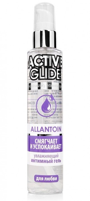 Увлажняющий интимный гель Active Glide Allantoin - 100 гр. - Биоритм - купить с доставкой в Воронеже