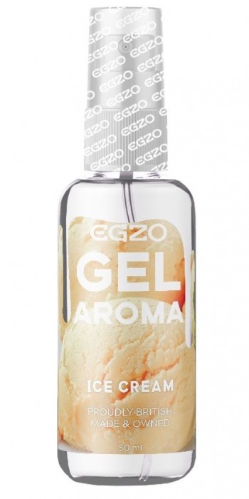 Интимный лубрикант EGZO AROMA с ароматом мороженого - 50 мл. - EGZO - купить с доставкой в Воронеже