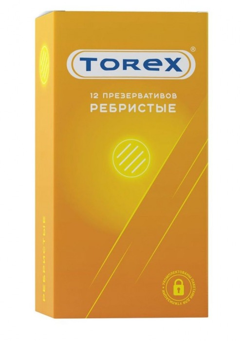 Текстурированные презервативы Torex  Ребристые  - 12 шт. - Torex - купить с доставкой в Воронеже