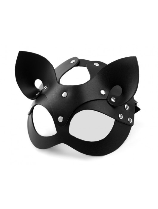 Эффектная маска кошки Ladys Arsenal с ушками - БДСМ Арсенал - купить с доставкой в Воронеже