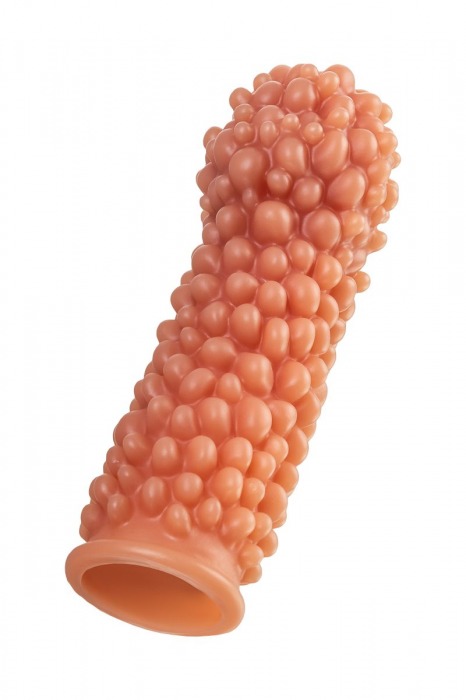 Телесная насадка с мягкими пузырьками - 16,5 см. - KOKOS - в Воронеже купить с доставкой