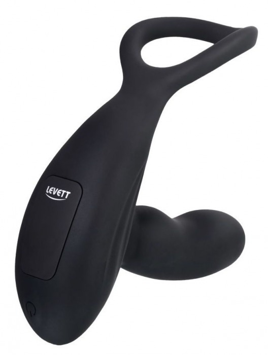 Черный стимулятор простаты Maud с вибрацией - Levett - в Воронеже купить с доставкой